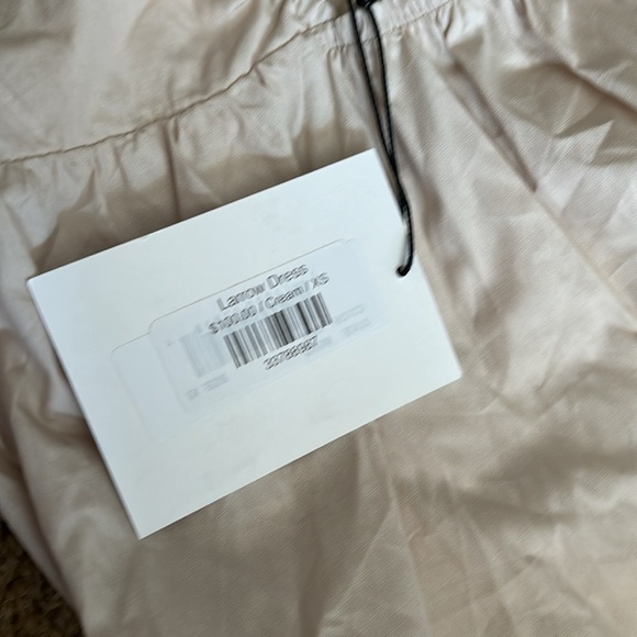 NWT DELUC Larrow Cream Dress XS - Picture 5 of 7